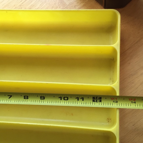 1950's Lustro Ware Styrene Plastic Tray - Picture 5 of 7